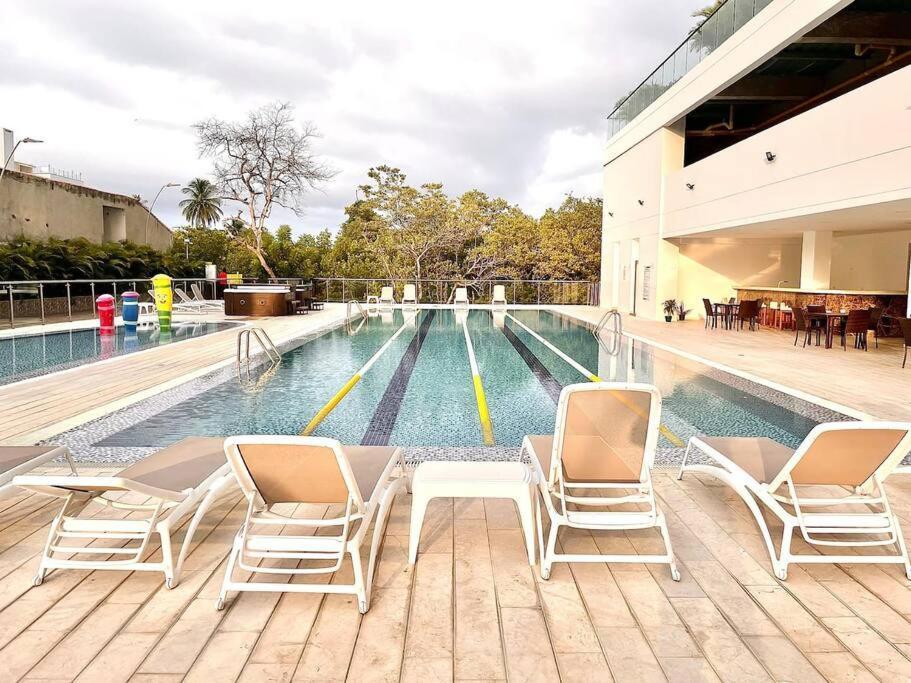 Apartamento Encantador Samaria Club De Playa, 3 Alcobas 6 Personas Playa Privada ซันตามาร์ตา ภายนอก รูปภาพ