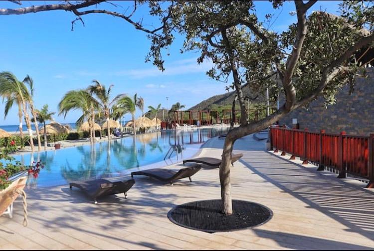 Apartamento Encantador Samaria Club De Playa, 3 Alcobas 6 Personas Playa Privada ซันตามาร์ตา ภายนอก รูปภาพ