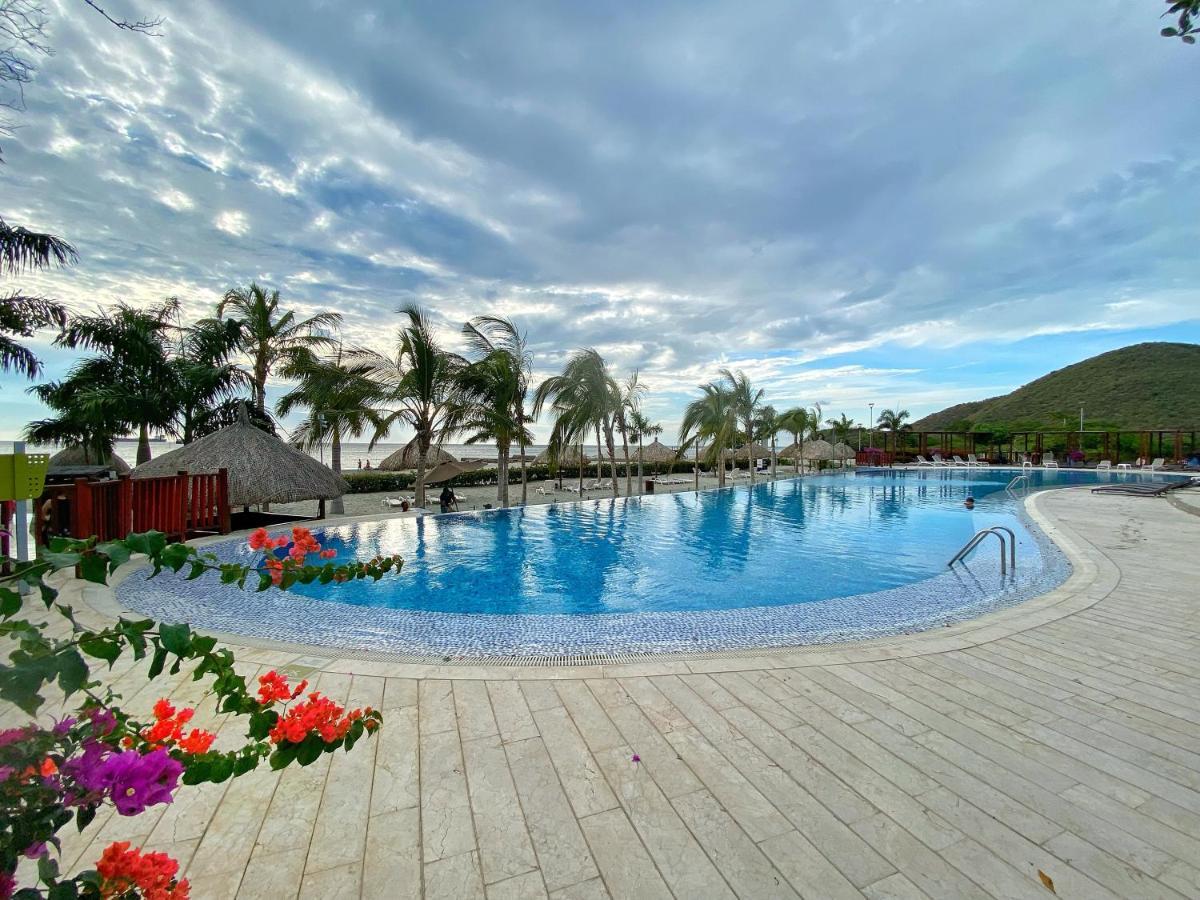 Apartamento Encantador Samaria Club De Playa, 3 Alcobas 6 Personas Playa Privada ซันตามาร์ตา ภายนอก รูปภาพ