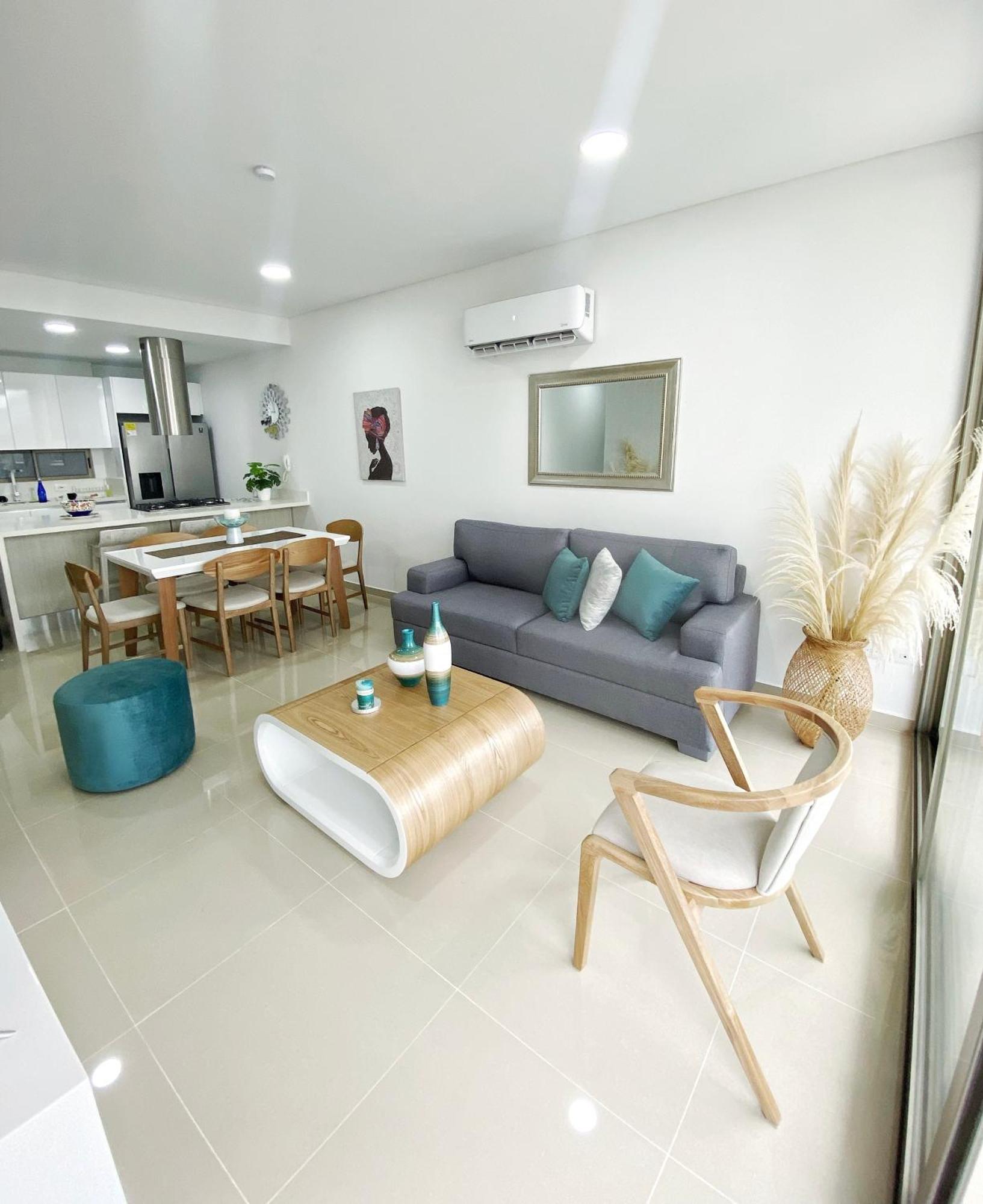 Apartamento Encantador Samaria Club De Playa, 3 Alcobas 6 Personas Playa Privada ซันตามาร์ตา ภายนอก รูปภาพ