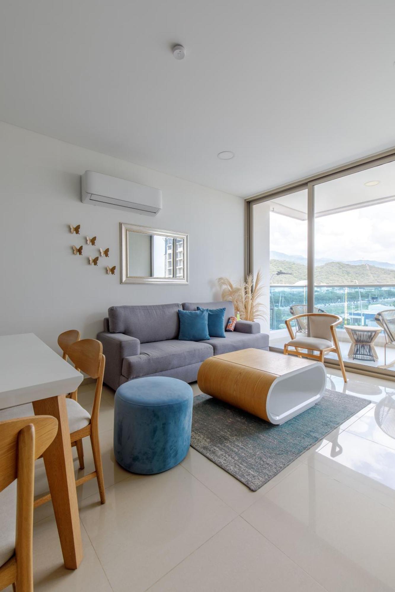 Apartamento Encantador Samaria Club De Playa, 3 Alcobas 6 Personas Playa Privada ซันตามาร์ตา ภายนอก รูปภาพ